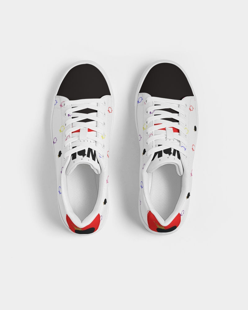 Thumbnail: King WoK Men's Faux-Leather Sneakers