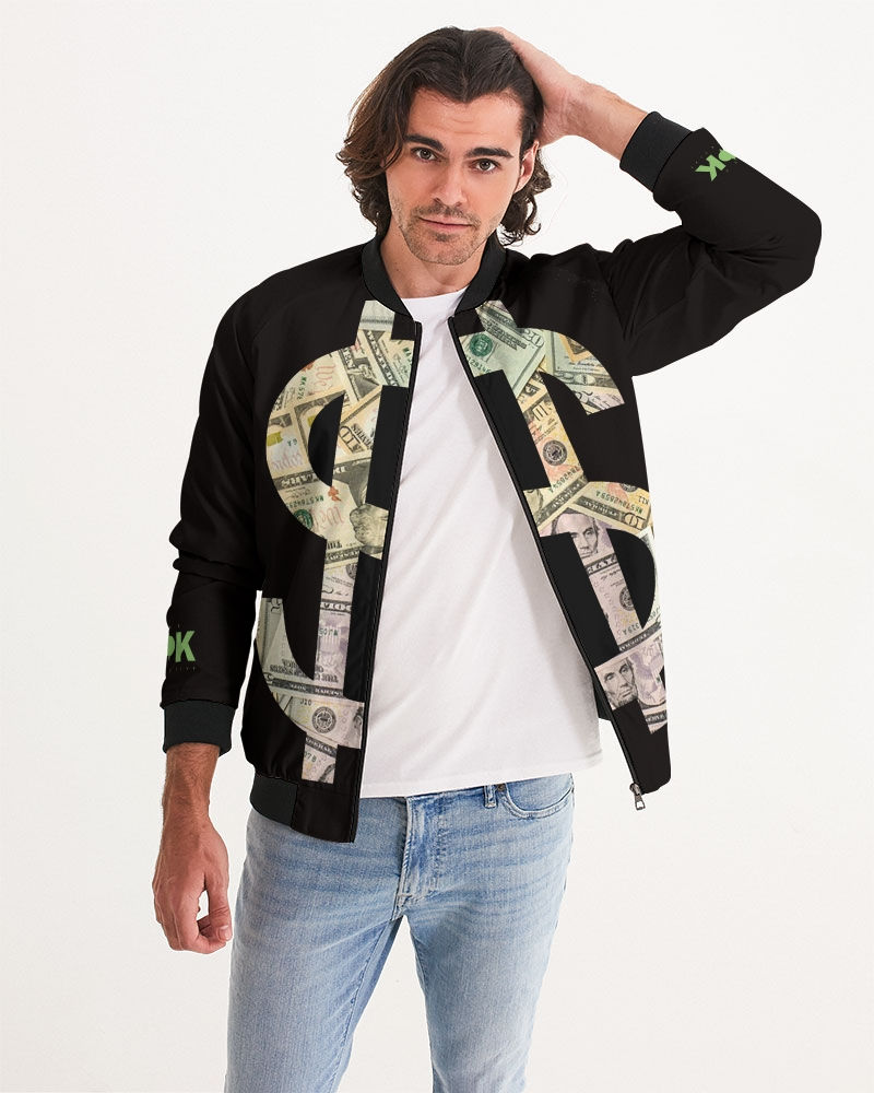Thumbnail: The Black Dollar Men's Bomber Jacket