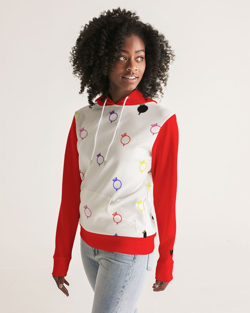 Thumbnail: King WoK Print Women's Hoodie
