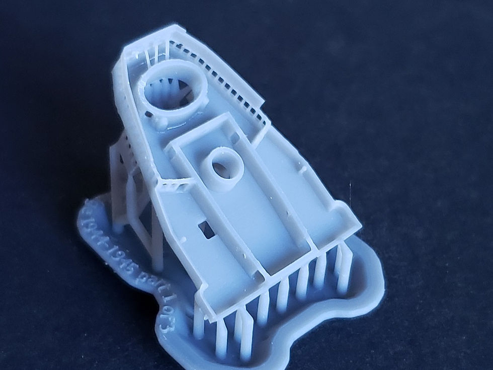 Thumbnail: 1/700 USS Missouri BB-63 Bridge, 1944