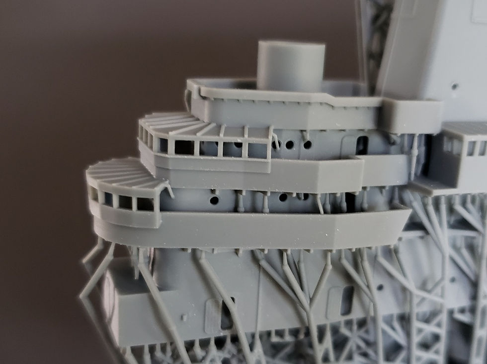 Thumbnail: 1/350 USS Essex CV-9 Island, 1951-1953, Korean War