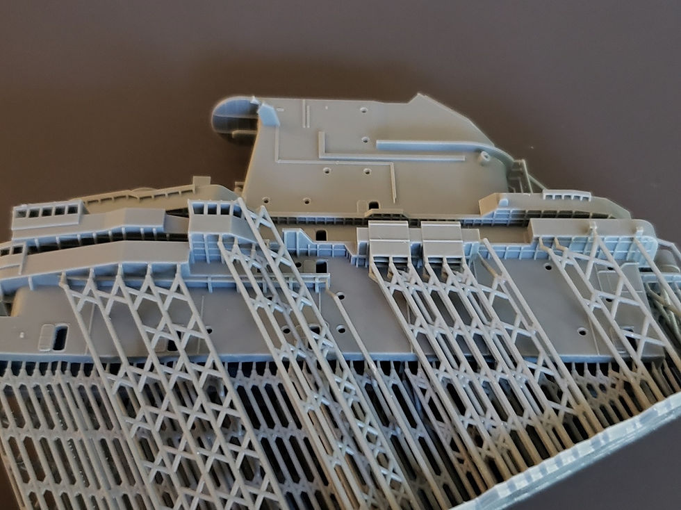 Thumbnail: 1/350 USS Oriskany CV-34 Island, 1950-1954 (Korean War)