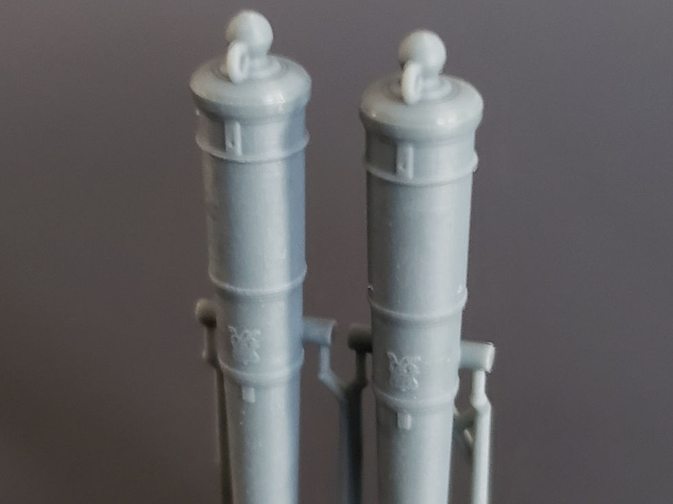 Thumbnail: 1/84 Royal Navy 12-pounder Cannons, Blomefield 1790 medium-pattern