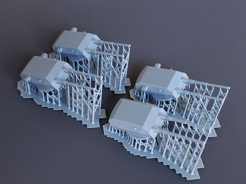 1/700 H-Klasse 50.8 cm (20 inch) Turrets | Model Monkey