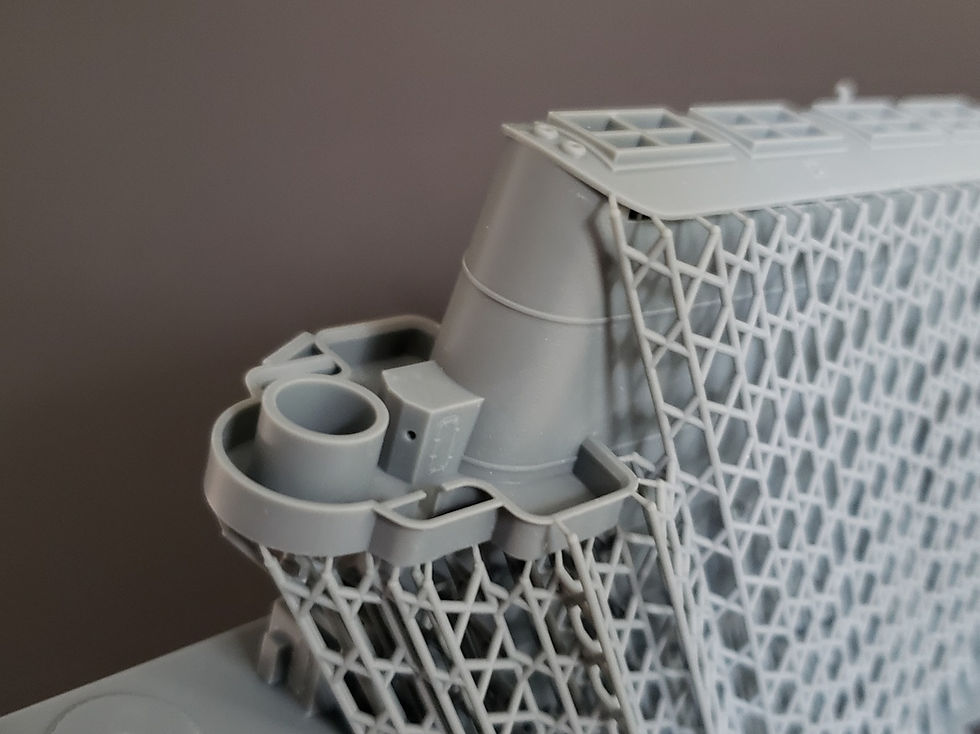 Thumbnail: 1/350 USS Saratoga CV-3 Funnel, 1944-1945
