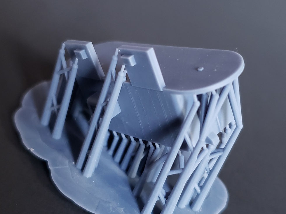 Thumbnail: 1/144 Fletcher-class Anti-aircraft Director Deck House, late war