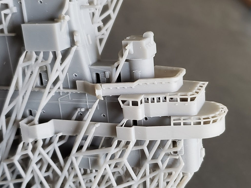 Thumbnail: 1/350 USS Oriskany CVA-34 Island, 1968-1973