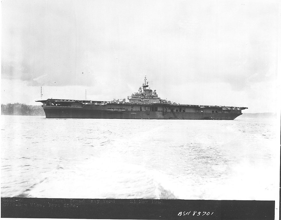 Thumbnail: 1/700 USS Lexington CV-16 Island, mid-late 1945