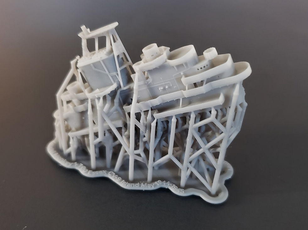 Thumbnail: 1/700 USS Essex CV-9 Island, May 1944-1945