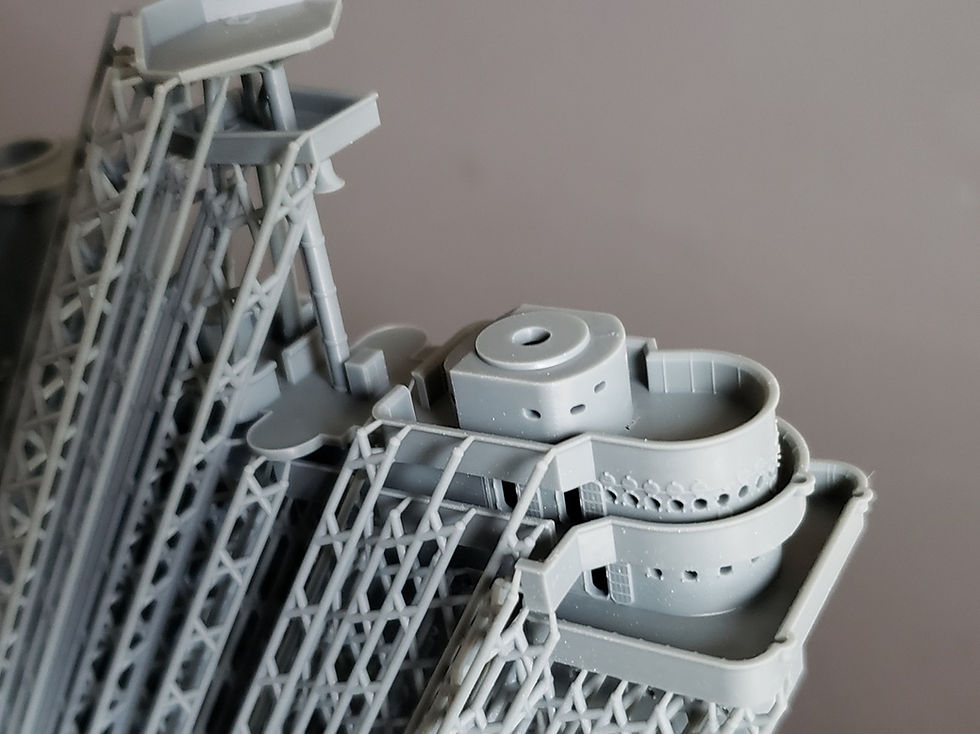 Thumbnail: 1/350 USS Hornet CV-8 Island, 1942