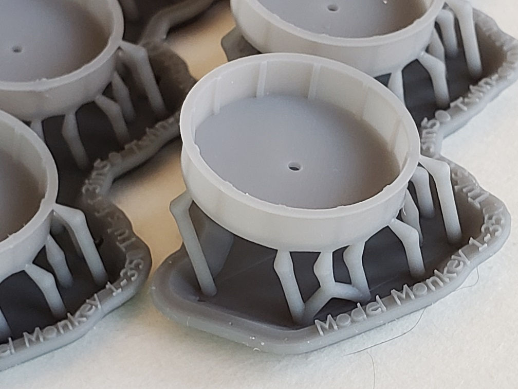 1/350 Tubs for 3"/50 cal. twin-gun mounts (set of 3)