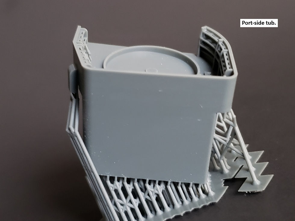 Thumbnail: 1/125 Fletcher-class Midships Twin-gun Bofors Tubs