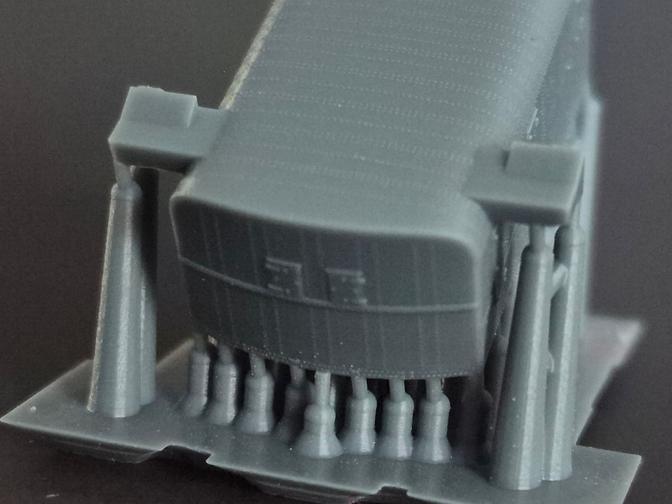 Thumbnail: 1/350 USS Lexington CV-2 and USS Saratoga CV-3 8"/55 cal. Turrets