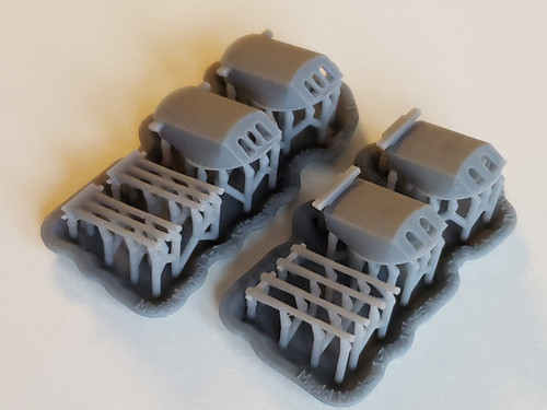 1/700 USS Nevada BB-36 and USS Oklahoma BB-37 Turrets | Model Monkey