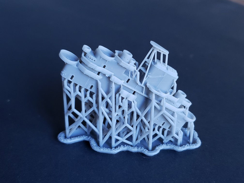 1/700 USS Lexington CV-16 Island, February - December 1943