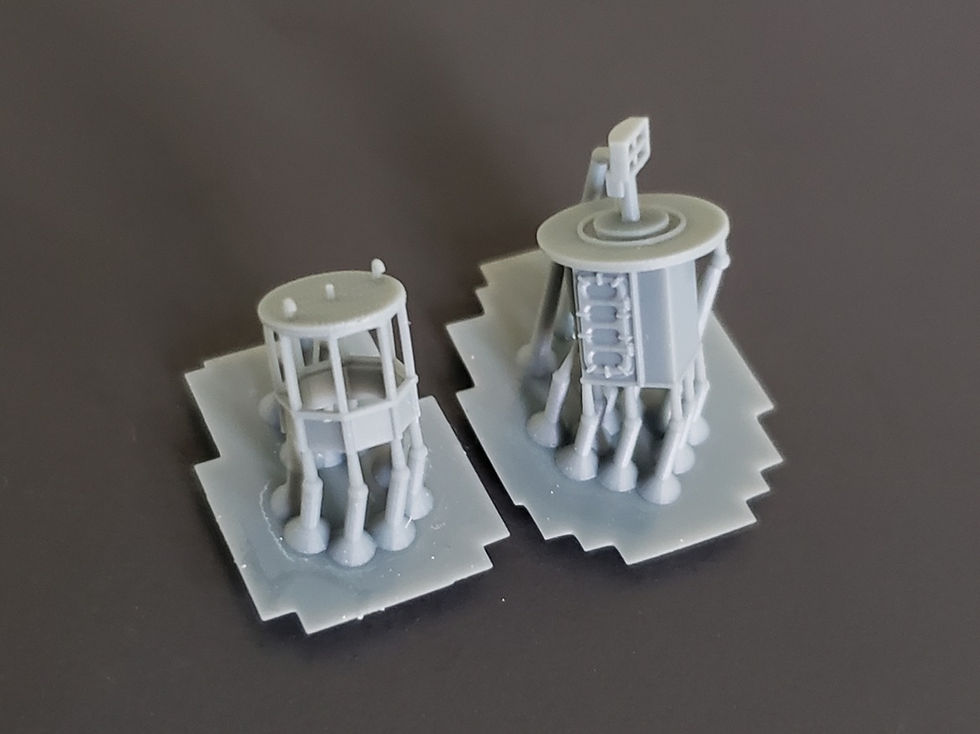 Thumbnail: 1/350 Type 271 Radar, octagonal "Lantern" enclosure