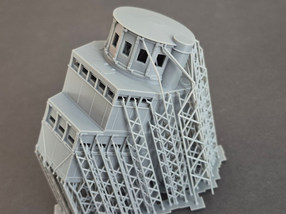 Thumbnail: 1/96 USS Arizona BB-39 Main Top, 7 December 1941