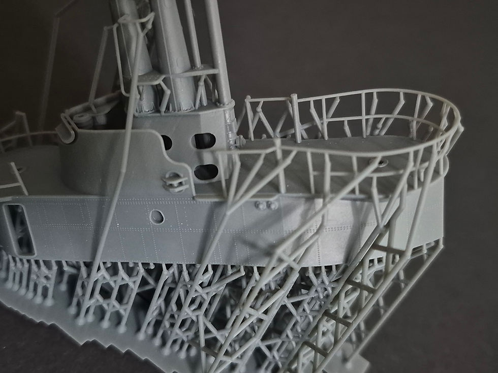 Thumbnail: 1/144 USS Tang SS-306 Fairwater, 1943-1944