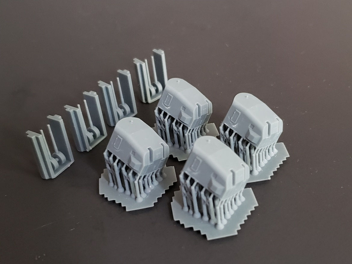 1/350 Porter-class and Somers-class 5"/38 cal. Mk.22 Mounts (Turrets)