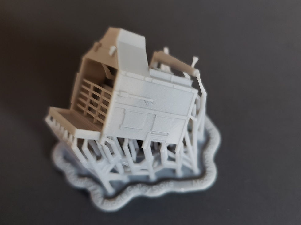 Thumbnail: 1/84 "Brodie" Galley Stove for 19th Century Ships