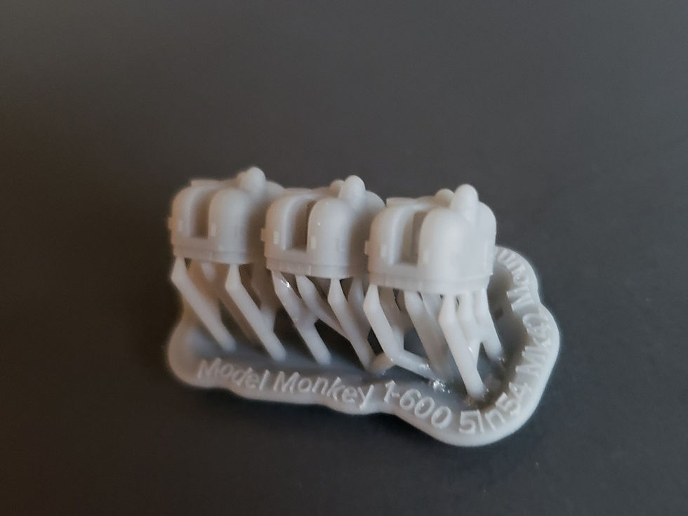 Thumbnail: 1/600 5"/54 Mk.42 "Frog-Eye" Mounts (Turrets), single dome
