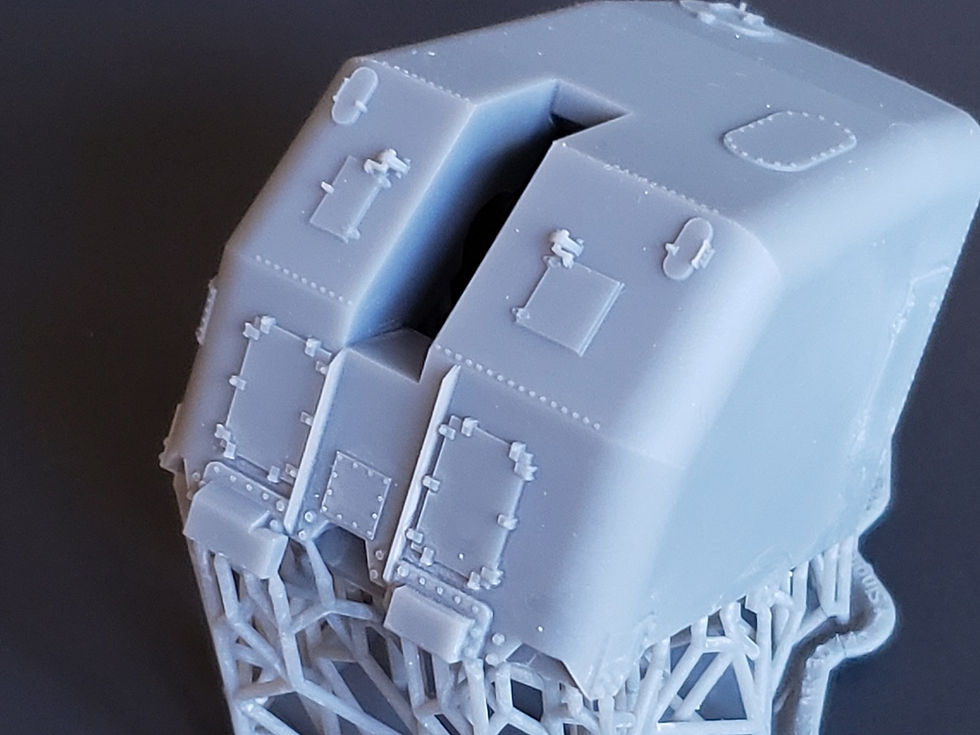 Thumbnail: 1/72 "Square Bridge" Fletcher-class 5"/38 cal. "Single Knuckle" Mount (Turret)