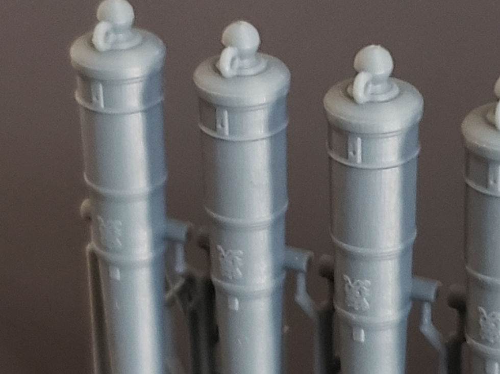 Thumbnail: 1/84 Royal Navy 12-pounder Cannons, Blomefield 1790 short-pattern