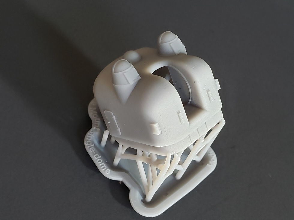 Thumbnail: 1/200 5"/54 cal. Mk.42 "Frog-eye" Mount (Turret), double dome