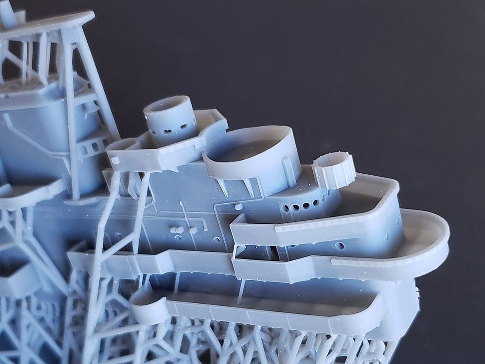 Thumbnail: 1/350 USS Bon Homme Richard CV-31 Island, November, 1944 - December, 1945