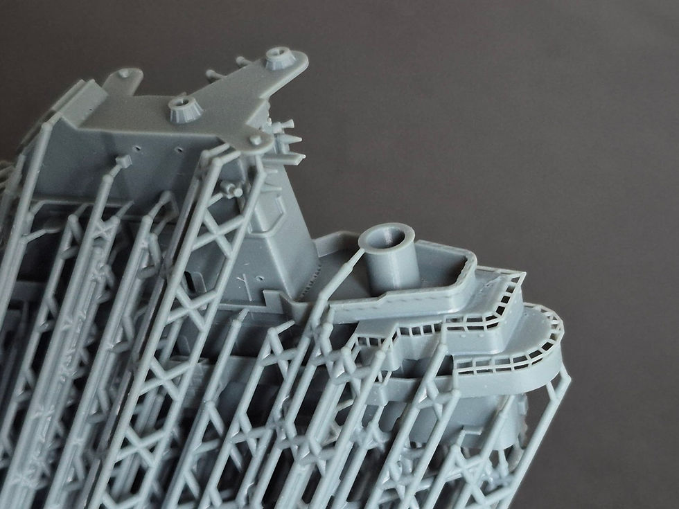 Thumbnail: 1/700 USS Shangri La CVA-38 Island, 1966-1968