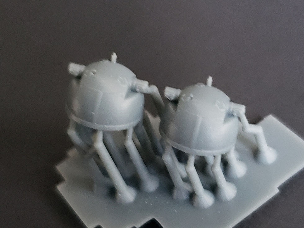 Thumbnail: 1/600 Kriegsmarine SL-6 / SL-8 Domed Rangefinders "Wackeltopf"