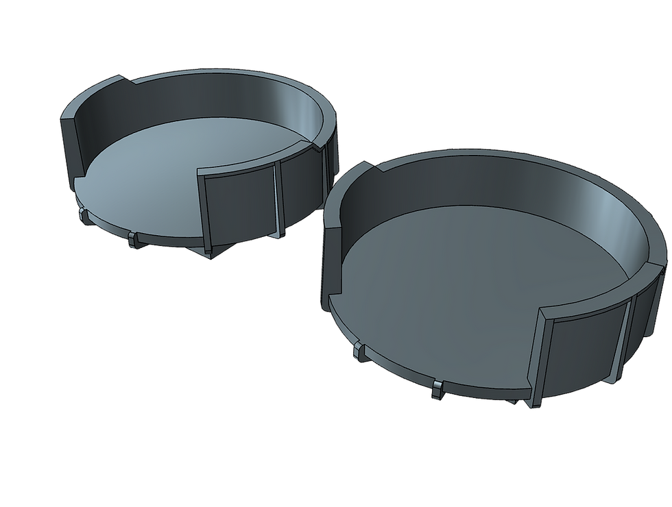 Thumbnail: 1/350 USS Arizona BB-39 Aft 1.1 inch Gun Tubs, 1941