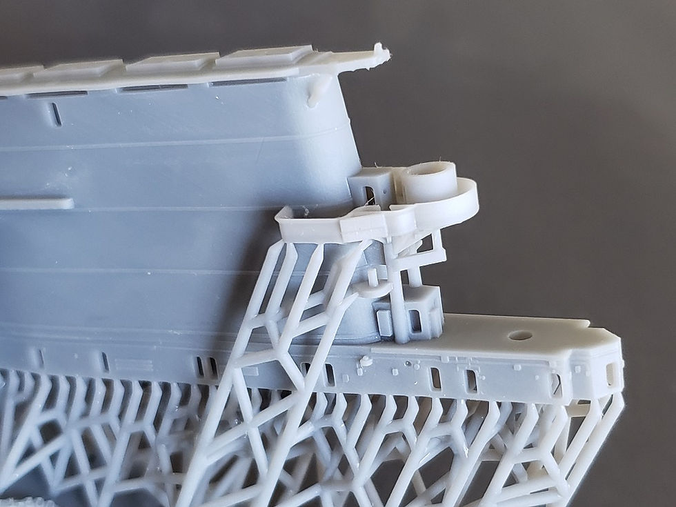 Thumbnail: 1/600 USS Saratoga CV-3 Funnel, 1944-1945