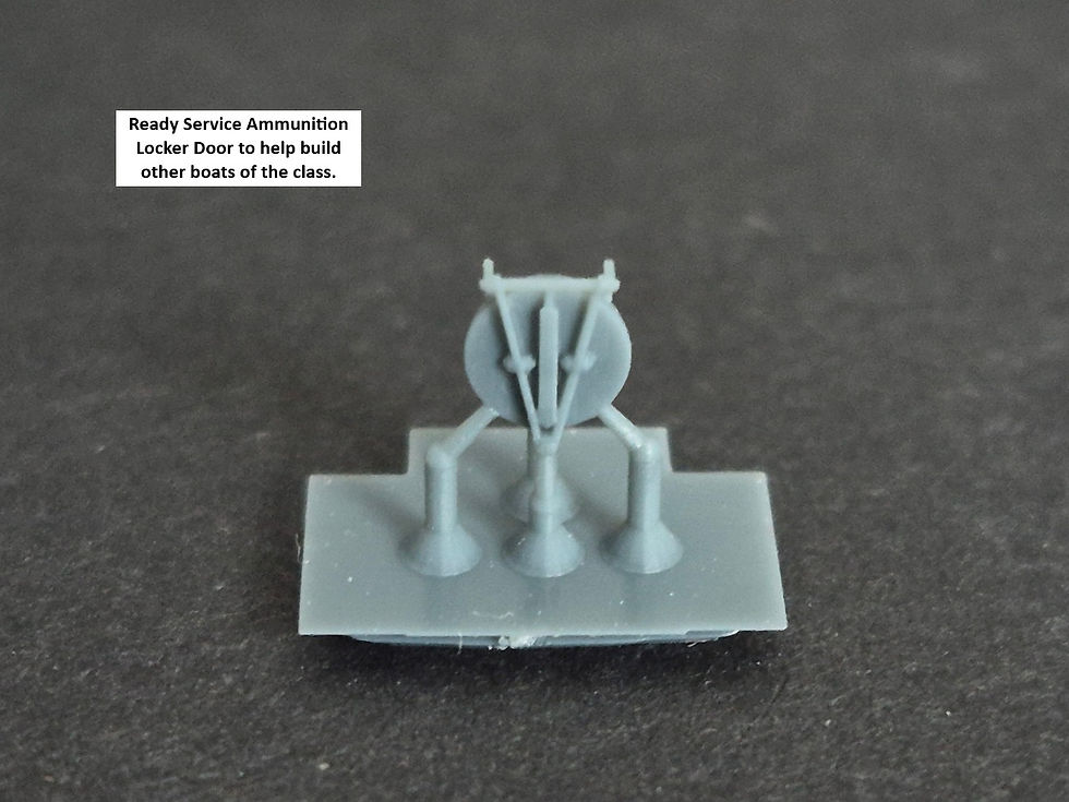 Thumbnail: USS Lionfish SS-298 Fairwater, 1945, for Revell