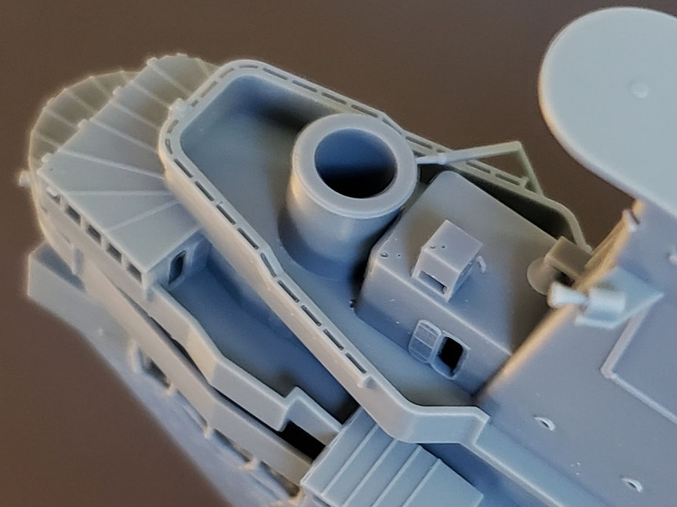 Thumbnail: 1/350 USS Oriskany CV-34 Island, 1950-1954 (Korean War)