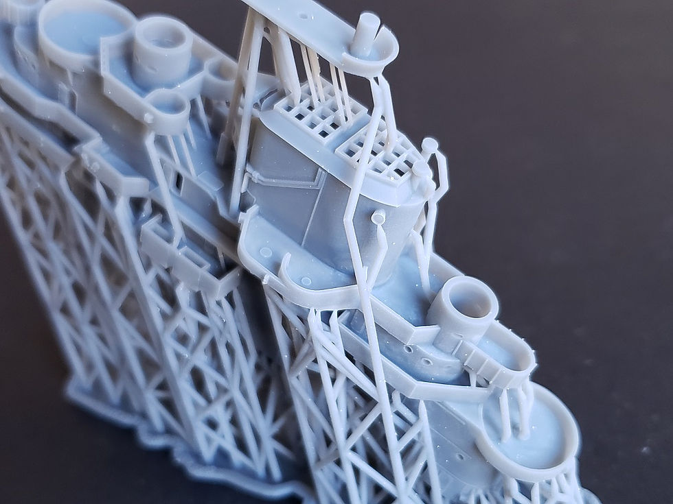 Thumbnail: 1/350 USS Bon Homme Richard CV-31 Island, November, 1944 - December, 1945