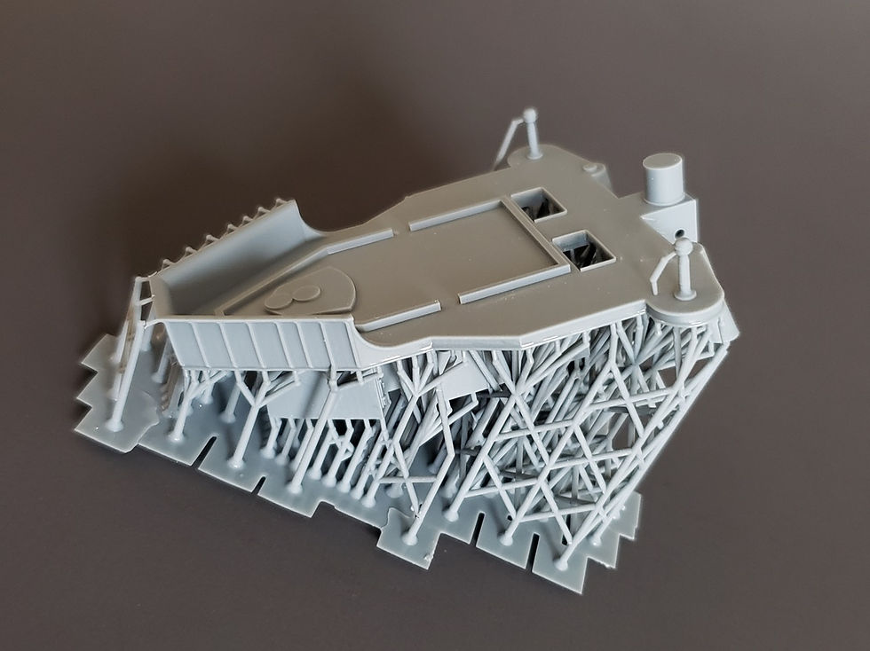 Thumbnail: 1/200 USS Arizona BB-39 Superstructure, 1931-1940