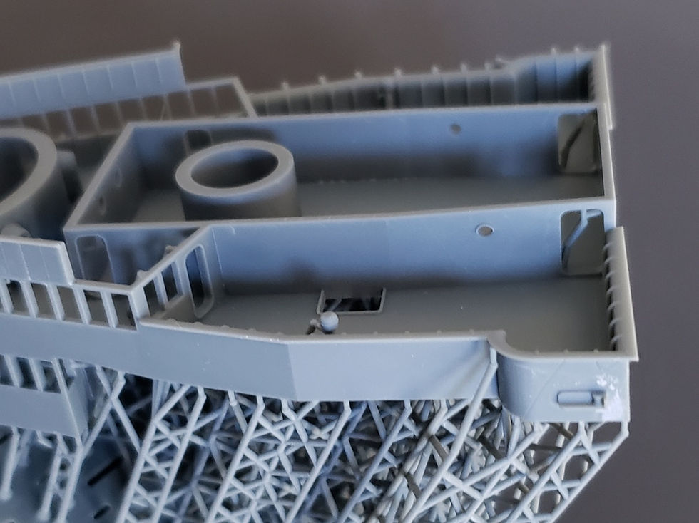 Thumbnail: 1/200 USS Missouri BB-63 Bridge, 1944