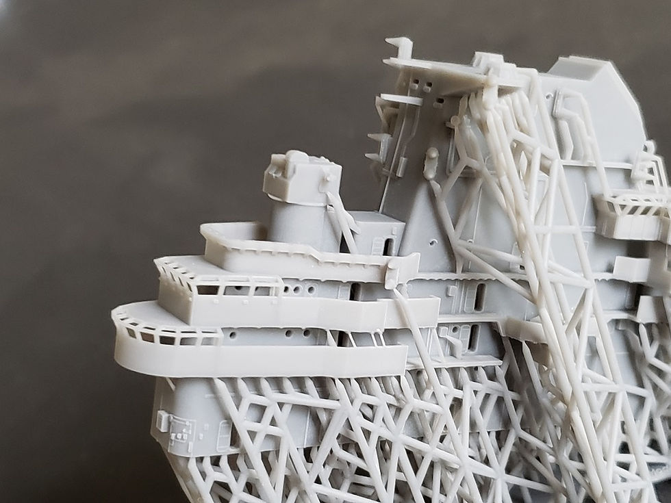Thumbnail: 1/350 USS Oriskany CVA-34 Island, 1968-1973