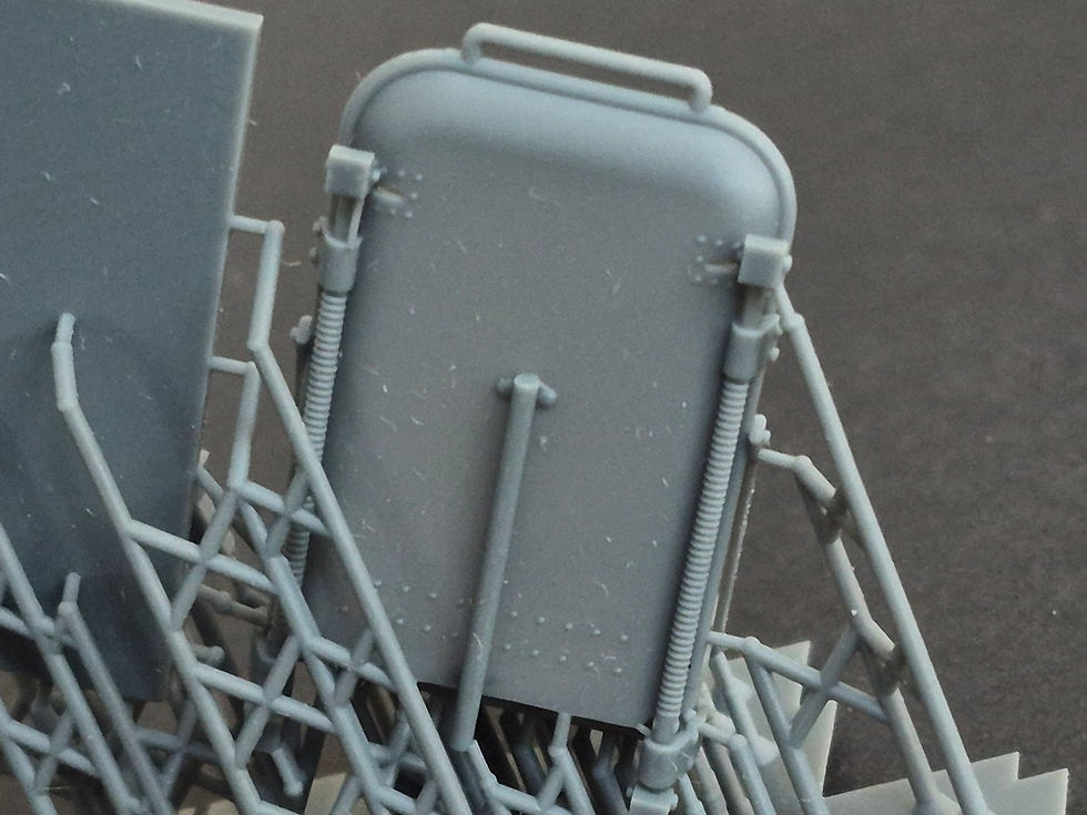 Thumbnail: 1/24 P-51D and P-51K Mustang Seat, Warren-McArthur 243B-AS1