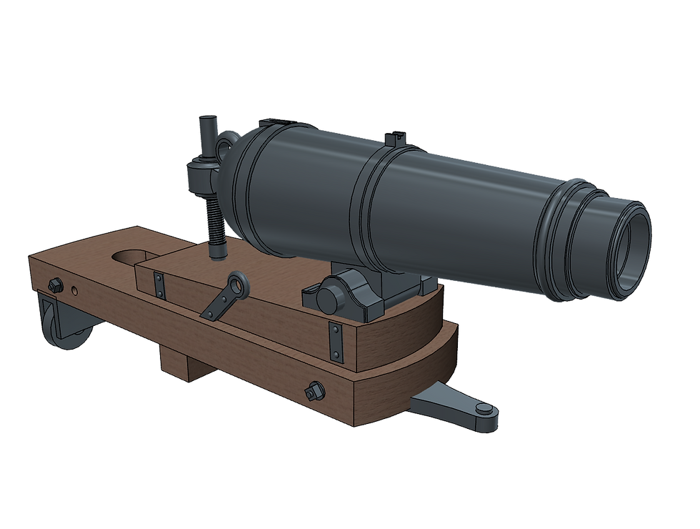 1/146 US Navy Carronades, 42-pounder, for USS United States