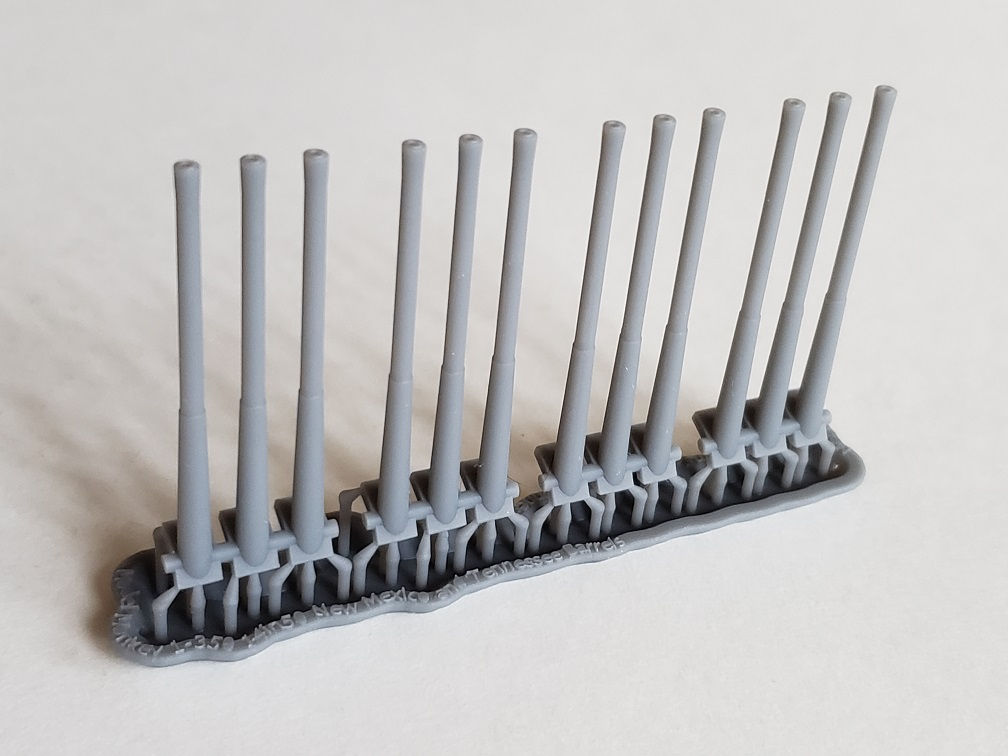 1/350 New Mexico-class and Tennessee-class Barrels