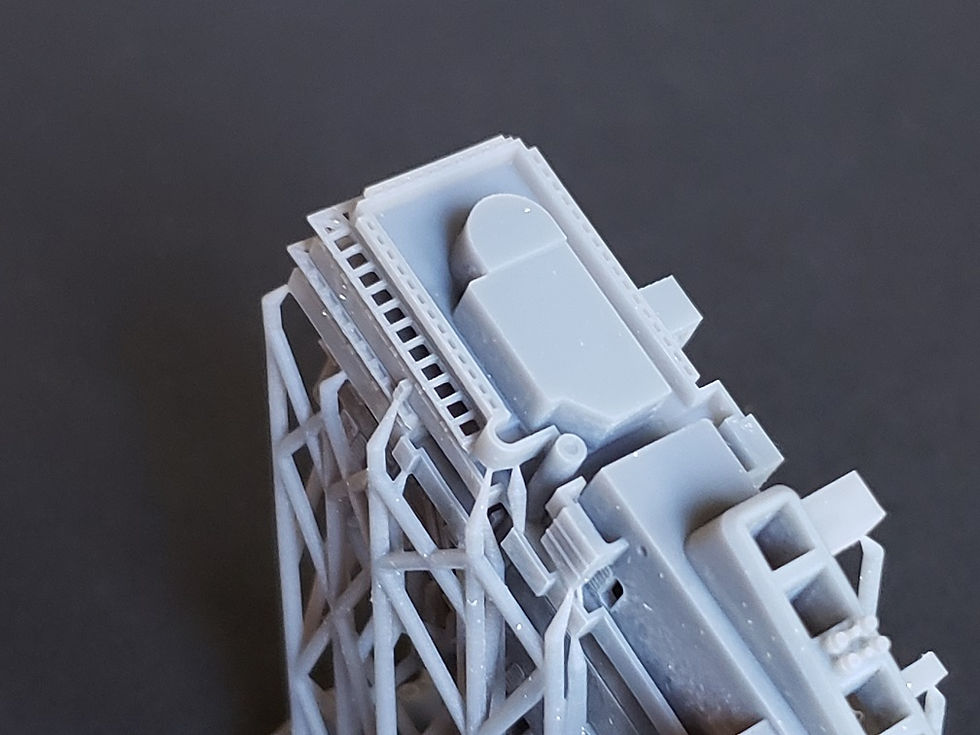 Thumbnail: 1/600 USS Saratoga CV-60 Island 1958