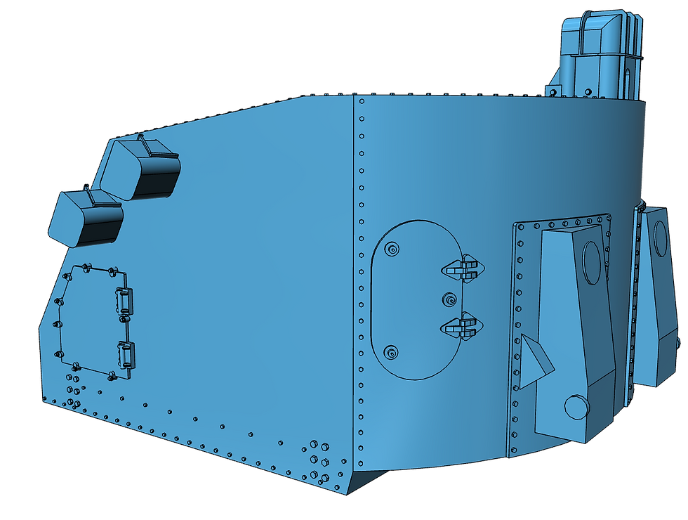 Thumbnail: 1/72 Allen M. Sumner-class and Gearing-class 5"/38 cal. Mk.38 Mount (Turret)