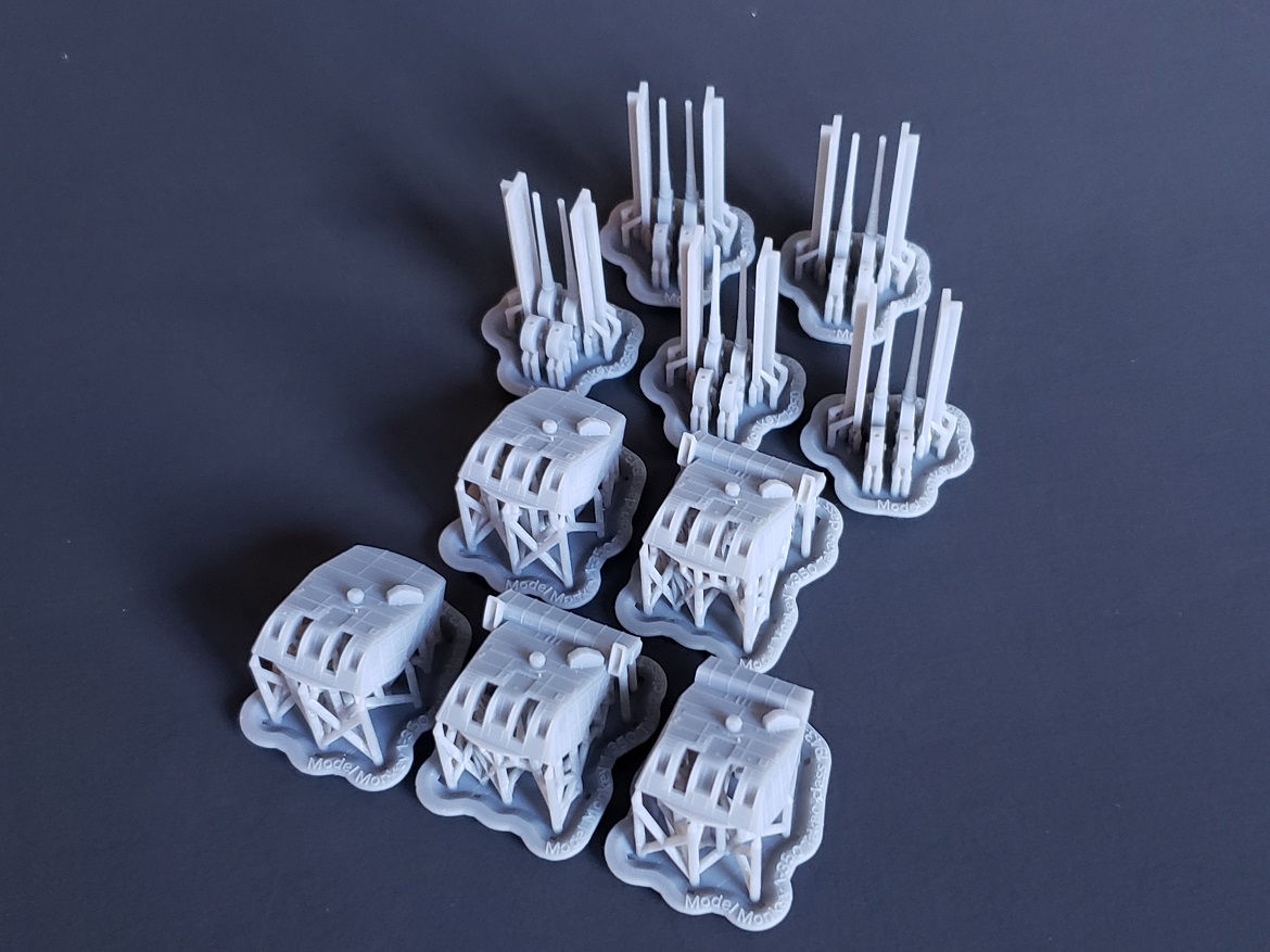 1/350 Takao, Atago and Chokai 20.3 cm Turrets, late 1943-1945