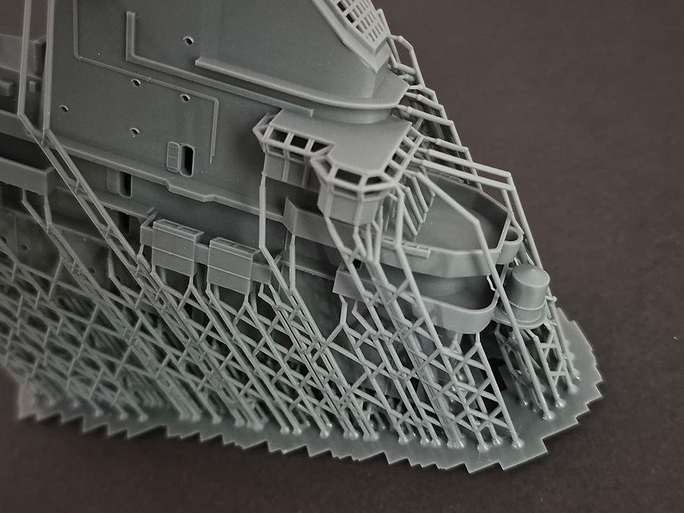 Thumbnail: 1/350 USS Yorktown CV-10 Island, 1955-1960