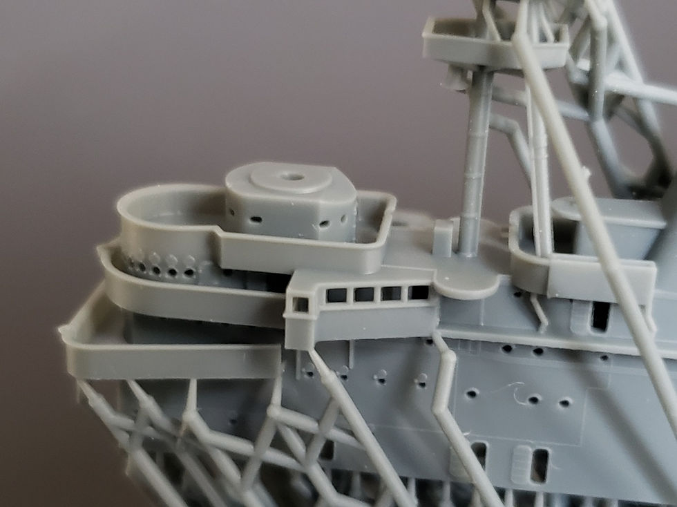 Thumbnail: 1/700 USS Hornet CV-8 Island, 1942 (only for Tamiya)