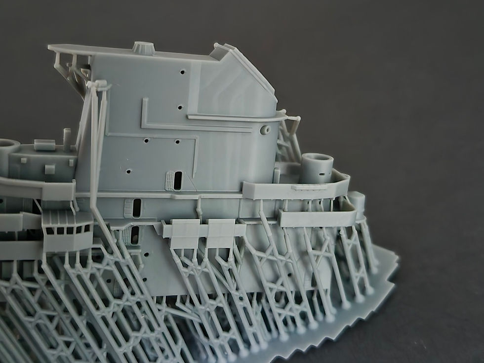 Thumbnail: 1/530 USS Kearsarge CV-33 Island, 1952-1955 (Korean War)