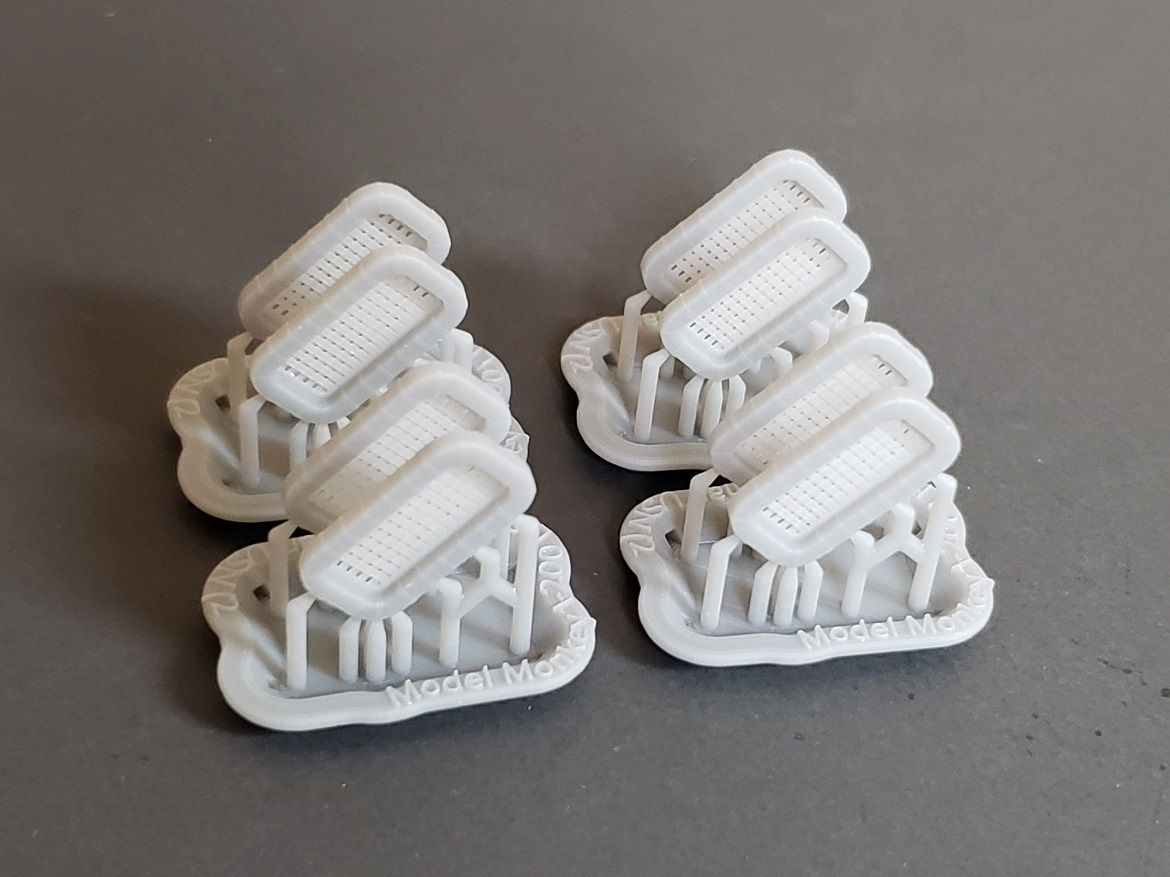 1/200 Life Rafts, US Navy 25-man rectangular