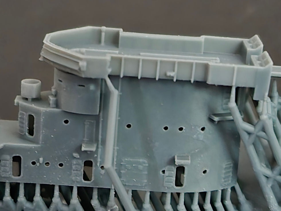 Thumbnail: 1/700 USS Saratoga CV-3 Island, 1942
